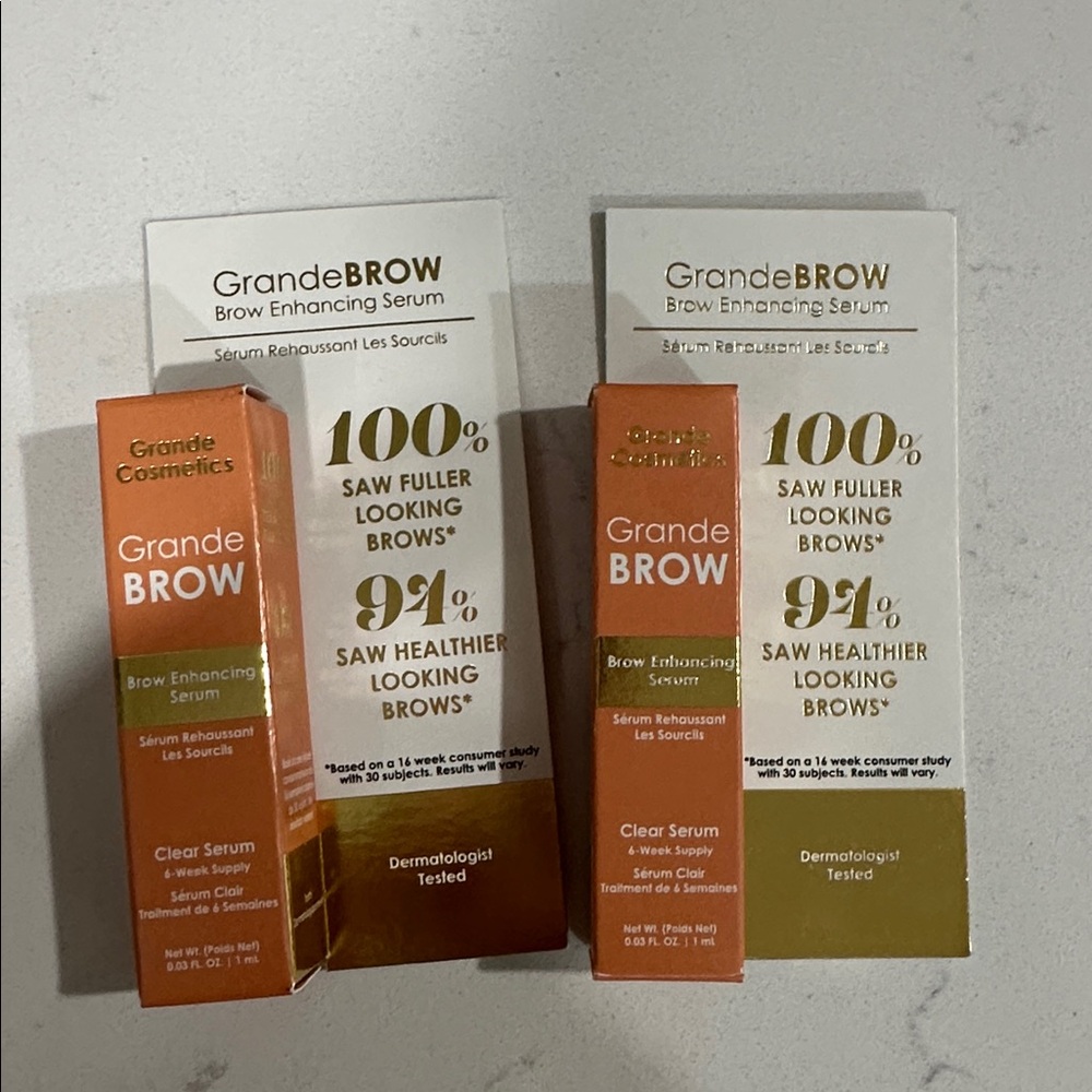 NWT Grande Cosmetics Brow Serum Grande Brow Enhancing Serum
2 pack